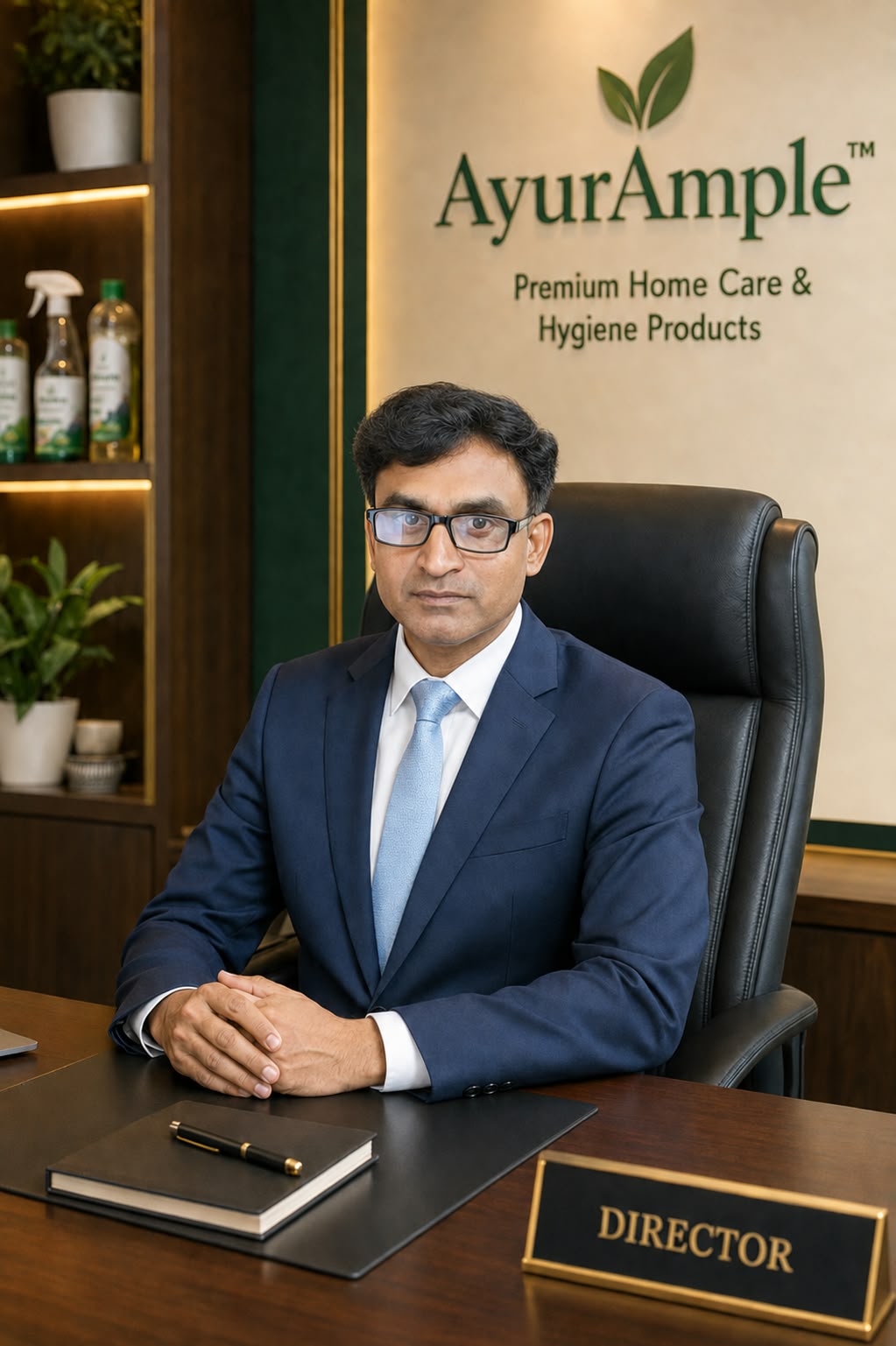 Mr. Vijay Sahu, Director of AyurAmple